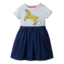 Load image into Gallery viewer, Jumping Meters Kids Dresses for Girls Clothes 2019 Summer Party Princess Dress Toddler Girl Dress Vestidos Children Clothing