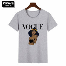 Load image into Gallery viewer, Women 2019 Summer Graphic Tee Shirt Femme Funny Princess Vogue Harajuku T Shirt Korean Tops Kawaii Streetwear Camiseta Mujer