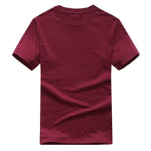 Load image into Gallery viewer, Solid Color T Shirt Wholesale Black White Men Women Cotton T-shirts Skate Brand T-shirt Running Plain Fashion Tops Tees