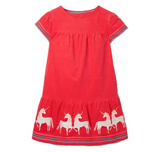 Load image into Gallery viewer, Jumping Meters Kids Dresses for Girls Clothes 2019 Summer Party Princess Dress Toddler Girl Dress Vestidos Children Clothing
