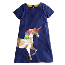 Load image into Gallery viewer, Jumping Meters Kids Dresses for Girls Clothes 2019 Summer Party Princess Dress Toddler Girl Dress Vestidos Children Clothing