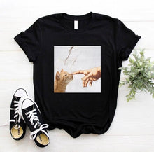 Load image into Gallery viewer, Women 2019 Summer Graphic Tee Shirt Femme Funny Princess Vogue Harajuku T Shirt Korean Tops Kawaii Streetwear Camiseta Mujer