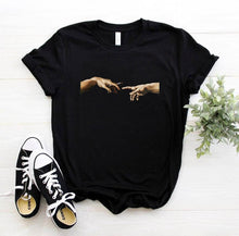Load image into Gallery viewer, Women 2019 Summer Graphic Tee Shirt Femme Funny Princess Vogue Harajuku T Shirt Korean Tops Kawaii Streetwear Camiseta Mujer