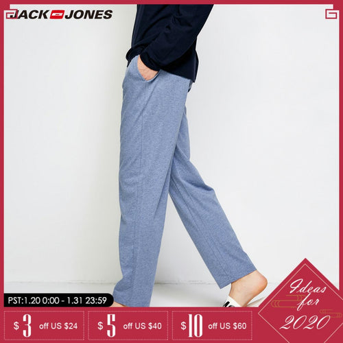 Jack Jones Spring Summer New Men's 100% Cotton Sweatpants men trousers track pants | 2183HC503
