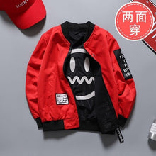Load image into Gallery viewer, Boy's Jacket 9 Spring 5 New Big Children 6 Two Sides Wear 7 Korean Version 8 Children's Jacket 10  12 Years Old Tide