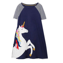 Load image into Gallery viewer, Jumping Meters Kids Dresses for Girls Clothes 2019 Summer Party Princess Dress Toddler Girl Dress Vestidos Children Clothing