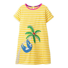 Load image into Gallery viewer, Jumping Meters Kids Dresses for Girls Clothes 2019 Summer Party Princess Dress Toddler Girl Dress Vestidos Children Clothing