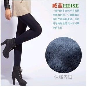 Rooftrellen Hot New Fashion Women's Autumn And Winter High Elasticity And Good Quality Thick Velvet Pants Warm Leggings