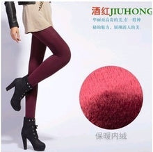 Load image into Gallery viewer, Rooftrellen Hot New Fashion Women&#39;s Autumn And Winter High Elasticity And Good Quality Thick Velvet Pants Warm Leggings