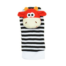 Load image into Gallery viewer, Newborn Baby Hand Strap Wrist Bell Foot Sock Rattles Animal Rattles Soft Toy for Infant Children