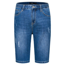 Load image into Gallery viewer, SEMIR Summer denim pants men new casual fifth pants students men pants retro handsome