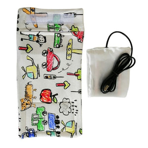 10 Colors Travel Stroller Bag USB Milk Water Warmer Insulated Bag Baby Nursing Bottle Heater 28.0cm*13cm