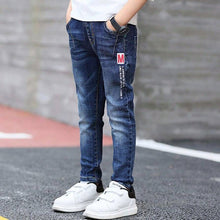 Load image into Gallery viewer, Autumn Spring Baby Boys Jeans Pants Kids Clothes Cotton Casual Children Trousers Teenager Denim Boys Clothes 4-14Year