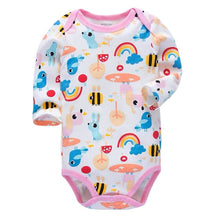 Load image into Gallery viewer, Babies Girls Clothing Bodysuit Newborn Baby Boys Long Sleeve Body 100% Cotton 3 6 9 12 18 24 Months Clothes