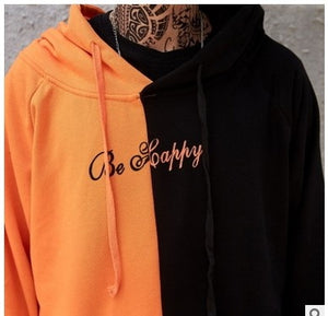 Hot Sale Fashion  Plus Size 3XL Hip Hop Street Wear Men Hooded Hoodies Smile Print Sweatshirts Tops Hoodie Clothes