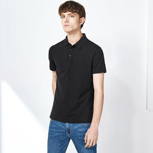 SEMIR turn down collar polo shirt men summer new half sleeve men short-sleeved trend Slim man business casual shirt