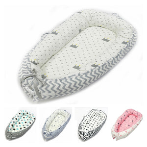 Baby Nest Bed Portable Crib Folding Newborns Cots Nursery Sleep Nest Infant Cradle Baby Bassinet Children's Bed Carry Cot