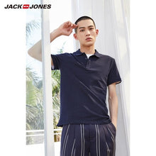 Load image into Gallery viewer, JackJones Men&#39;s Solid Color Cotton Turn-down Collar Polo Shirt Menswear 219106516