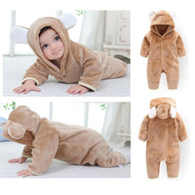 Load image into Gallery viewer, Orangemom official Newborn Baby Winter Clothes Infant Baby Girls clothes soft fleece Outwear Rompers new born -12m Boy Jumpsuit
