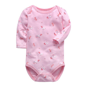 Babies Girls Clothing Bodysuit Newborn Baby Boys Long Sleeve Body 100% Cotton 3 6 9 12 18 24 Months Clothes