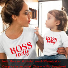 Load image into Gallery viewer, Gourd doll family matching clothes T shirt Women son daughter mum T shirt tops kids baby girl boys casual T shirt