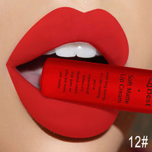 Load image into Gallery viewer, Qibest Brand 34 Colors Waterproof Matte Nude Lipstick Lipkit Pigment Dark Red Black Long Lasting Lip Gloss Women Makeup Lipgloss