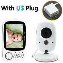 Load image into Gallery viewer, VB603 Wireless Video Color Baby Monitor with 3.2Inches LCD 2 Way Audio Talk Night Vision Surveillance Security Camera Babysitter
