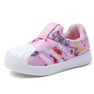 Kids Shoes Casual Child Sneakers Fashion Children Styles Shell Head Shoes Slip On Breathable Boys Shoes Trainers Tenis Infantil