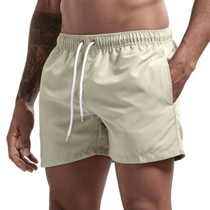 Pocket Swimming Shorts For Men Swimwear Man Swimsuit Swim Trunks Summer Bathing Beach Wear Surf  beach Short board pants Boxer