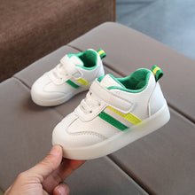 Load image into Gallery viewer, New Children Luminous Shoes Boys Girls Stripe Sport Running Shoes Baby Lights Fashion Sneakers Toddler Kids LED Sneakers