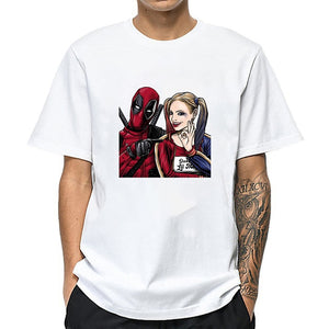 2019 Harajuku T-shirt Deadpool T Shirt Casual Short Male Tops I Am Unicorn Letter Cool Men Clothes Streetwear Camisetas Hombre