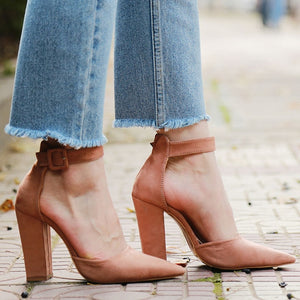 2019 Sexy Classic High Heels Women's Sandals Summer Shoes Ladies Strappy Pumps Platform Heels Woman Ankle Strap Shoes