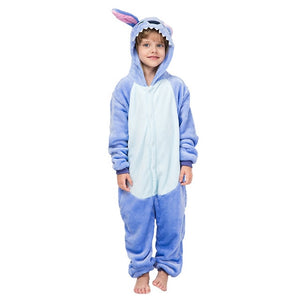 Children Pikachu Pajamas Boy Girl Cartoon Animal Cosplay Pyjama Onesie 4 6 8 10 12 Year Kids Fleece Kigurumi Sleepwear Hoodie