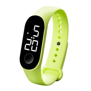 Fashion Women Men Sport Watch Waterproof LED Luminous  Electronic Sensor Watches Casual Bracelet Wrist Watch Thanksgiving Gift