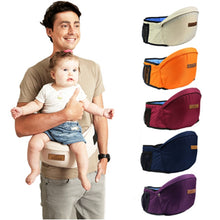 Load image into Gallery viewer, Baby Carrier Cotton Baby Holder Waist Stool Carrier Baby Sling Bebe Hip Carrier Kids Hip Seat Baby Walkers Bag Front Holder Wrap
