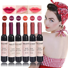 Load image into Gallery viewer, LEARNEVER New Arrival Wine Red Korean Style Lip Tint Baby Pink Lip For Women Makeup Liquid Lipstick Lip gloss red lips Cosmetic
