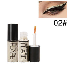 Load image into Gallery viewer, Professional Makeup Silver Rose Gold Color Liquid Glitter Eyeliner Shiny Eye Liners Women Eye Pigment Korean Cosmetic Waterproof