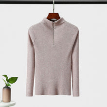 Load image into Gallery viewer, Womens Sweaters 2019 Autumn Winter Tops Turtleneck Sweater Women Pullover Jumpercashmere Sweater Women Sweter Pull Femme Hiver
