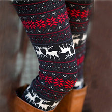 Load image into Gallery viewer, Women&#39;s Autumn Leggings 2019 hot sale Girl Winter pants Bottoms Snowflake Christmas Deer Print Leggings Women Clothing Jeggings