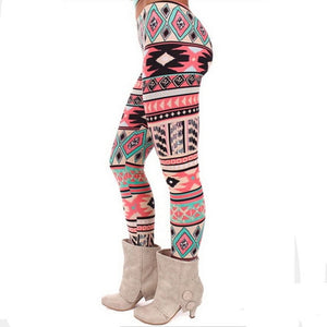 Women's Autumn Leggings 2019 hot sale Girl Winter pants Bottoms Snowflake Christmas Deer Print Leggings Women Clothing Jeggings