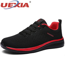 Load image into Gallery viewer, UEXIA Shoes for Men Summer Mesh Men Sneakers Lace Up Low Top Hollow Footwear Breathable Sale Sport Trainers Zapatillas Hombre