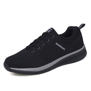 UEXIA Shoes for Men Summer Mesh Men Sneakers Lace Up Low Top Hollow Footwear Breathable Sale Sport Trainers Zapatillas Hombre