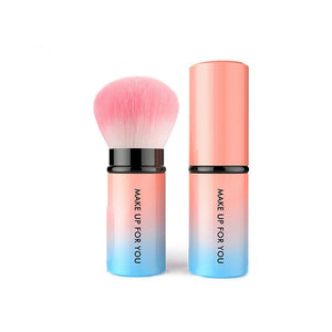 Portable Retractable Makeup Brushes Powder Foundation  Face Brush Maquiagem Make Up Cosmetic Tools Blush Brush for Women Cheek