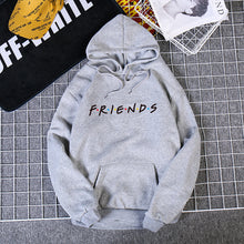 Load image into Gallery viewer, Autumn Winter Fleece Love Printed Letter Harajuku Print Pullover Thick Loose Women Hoodies Sweatshirt Female O-neck Casual Coat