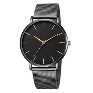 2019 Ultra-thin Rose Gold Watch Minimalist Mesh Women Watch montre femme  Watches Zegarek Damski Watch  Relojes Para Mujer Reloj