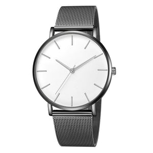2019 Ultra-thin Rose Gold Watch Minimalist Mesh Women Watch montre femme  Watches Zegarek Damski Watch  Relojes Para Mujer Reloj