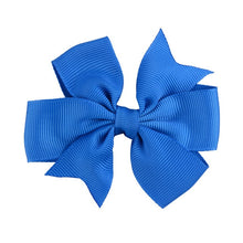 Load image into Gallery viewer, 10pcs/lot Grosgrain Ribbon Hair Bow with Clip Girls Boutique Bow Hair Clips Hairpin Baby Newborn Photo Shoot Hair Accessories