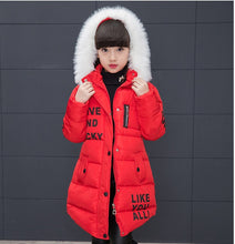 Load image into Gallery viewer, Winter Girls Fur Coat Fahion Thick Warm Baby Girl Faux Fur Jackets Coats Parka Kids Outerwear Clothes Kids Coat Age 3-12 Years