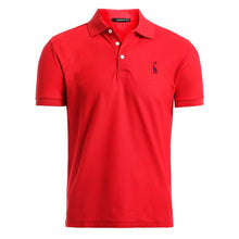 Load image into Gallery viewer, NEGIZBER New Man Polo Shirt Mens Casual Deer Embroidery Cotton Polo shirt Men Short Sleeve High Quantity polo men