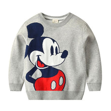 Load image into Gallery viewer, Minnie 2 4 6 8 Years Baby girls Winter Autumn Cartoon Pullover Knit Sweaters Christmas New Year Costume Girls Sweaters Clothes